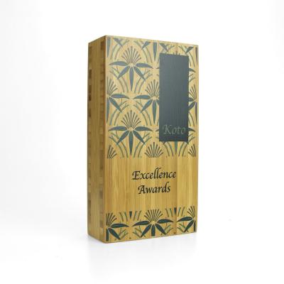Image of Promotional Bamboo Block Award