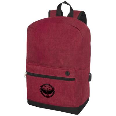Image of Printed Hoss 15.6'' business laptop backpack